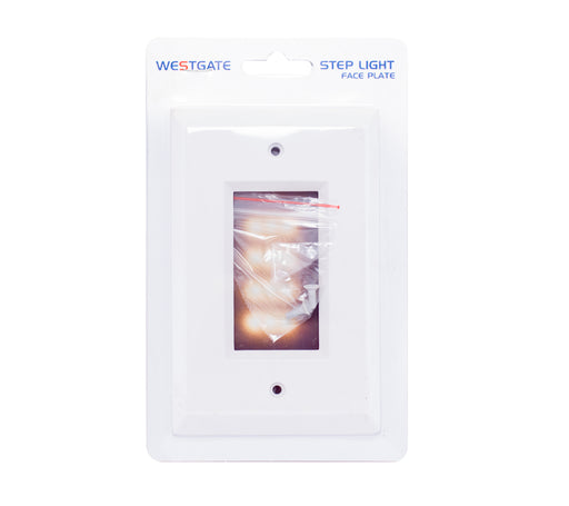 Westgate Manufacturing Step Light Faceplate (SLT-F-WH)