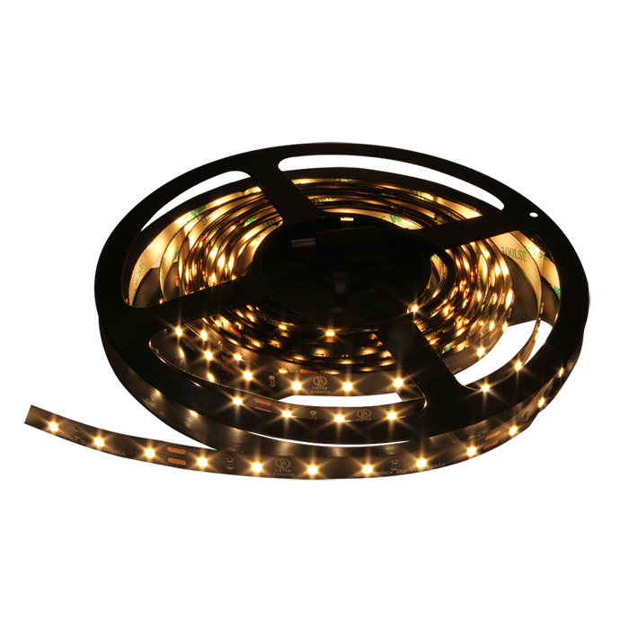 Westgate Manufacturing UL Listed LED Ribbon 2835 60LED 4000K 90 CRI 24V PCB LED Strip 330 Lumens/4.4W Per Foot Black (ULR-IN-16F-HO-40K-BK)