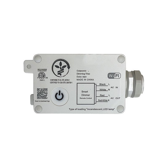 Westgate Manufacturing WG Smart Lighting Control Module 300W Triac Wi-Fi IP65 (WEC-MOD-TR-WIFI)