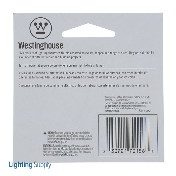 Westinghouse 13 Assorted Screws (7015600)