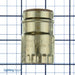 Westinghouse 2-Circuit Turn-Knob Socket Polished Brass Finish (2205100)