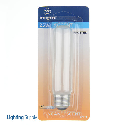 Westinghouse 25W T10 Incandescent Frost E26 Medium Base 120V (#0371300)