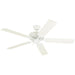 Westinghouse 52 Inch White Fan With 5 White Blades (7802400)