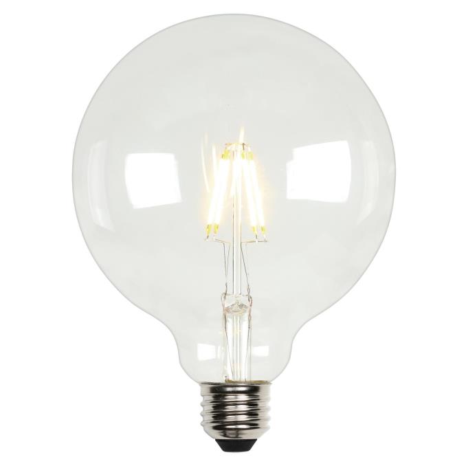 Westinghouse 6.5W 120V G40 Filament LED Dimmable Clear 80 CRI 810Lm 2700K (5317500)
