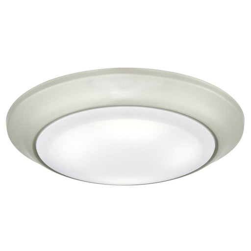 Westinghouse Large LED Surface Mount Brushed Nickel Finish With Frosted Lens Dimmable (6323100)