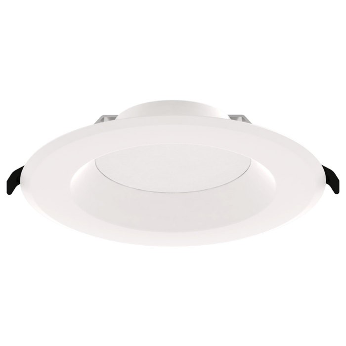 RAB 6 Inch LED Regress Wafer Downlight 15W 90 CRI CCT Field Adjustable 2700K/3000K/3500K/4000K/5000K 120V Triac Dimming White Smooth (WFD6)