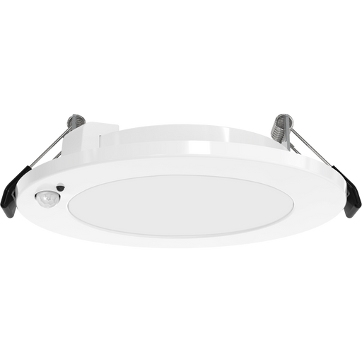 RAB 4 Inch LED Wafer Round 9W CCT Selectable 2700K/3000K/3500K/4000K/5000K 90 CRI 120-277V White PIR Sensor (WFR-4R/PIR)