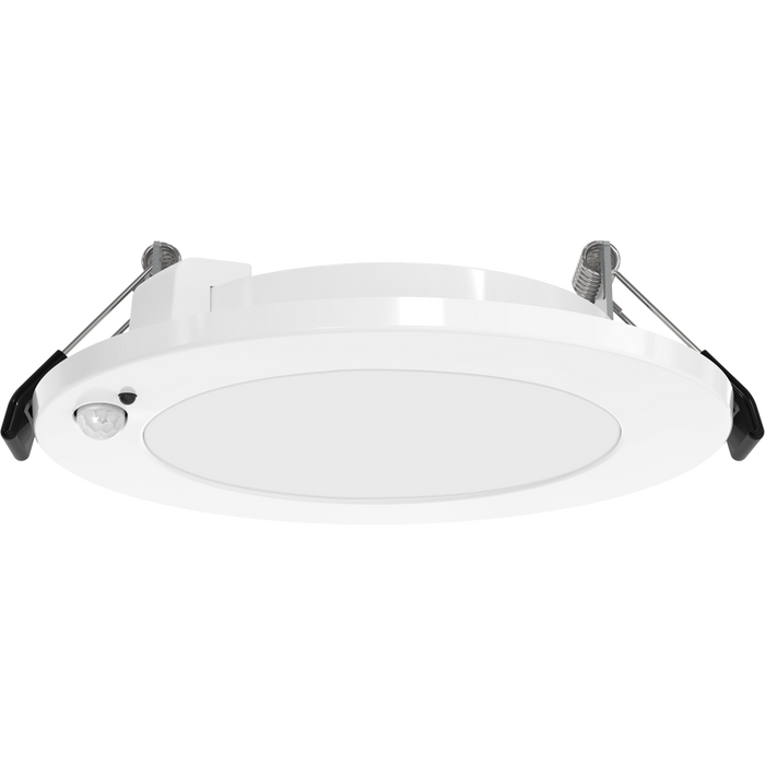 RAB 4 Inch LED Wafer Round 9W CCT Selectable 2700K/3000K/3500K/4000K/5000K 90 CRI 120-277V White PIR Sensor (WFR-4R/PIR)