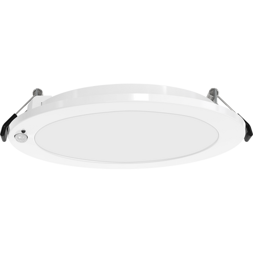 RAB 6 Inch LED Wafer Round 13W CCT Selectable 2700K/3000K/3500K/4000K/5000K 90 CRI 120-277V White PIR Sensor (WFR-6R/PIR)