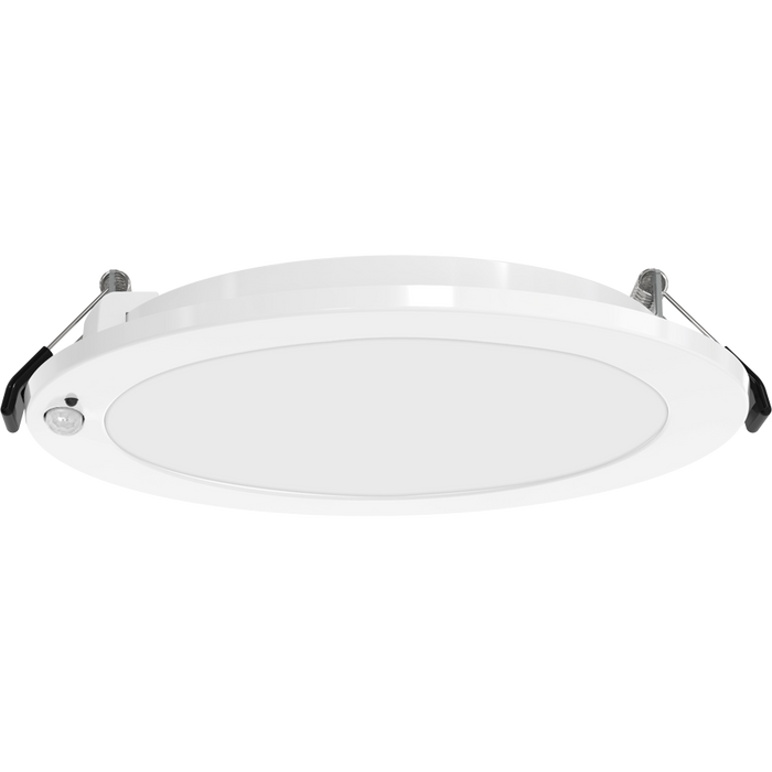 RAB 6 Inch LED Wafer Round 13W CCT Selectable 2700K/3000K/3500K/4000K/5000K 90 CRI 120-277V White PIR Sensor (WFR-6R/PIR)
