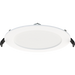 RAB 6 Inch Edge-Lit Wafer34 LED Recessed Downlight 13W CCT Selectable 2700K/3000K/3500K/4000K/5000K Triac Dimming White Smooth Trim (WFR34-6)