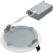 RAB 6 Inch Edge-Lit Wafer34 LED Recessed Downlight 13W CCT Selectable 2700K/3000K/3500K/4000K/5000K Triac Dimming White Smooth Trim (WFR34-6)