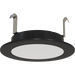 RAB 4 Inch LED Retrofit Downlight 8W 800Lm CCT Selectable 2700K/3000K/3500K/4000K/5000K 90 CRI 120V Triac/ELV Dimming Smooth Trim (WFRETRO34-4-B)