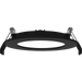 RAB 4 Inch 9W Edge-Lit Wafer Recessed Downlight Round CCT Selectable 2700K/3000K/3500K/4000K/5000K 90 CRI 120V Black Trim Triac Dimming (WFRL4R99FA120BS)