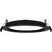 RAB 6 Inch 13W Edge-Lit Wafer Recessed Downlight Round CCT Selectable 2700K/3000K/3500K/4000K/5000K 90 CRI 120V Baffle Black Trim Triac Dimming (WFRL6R139FA120BB)