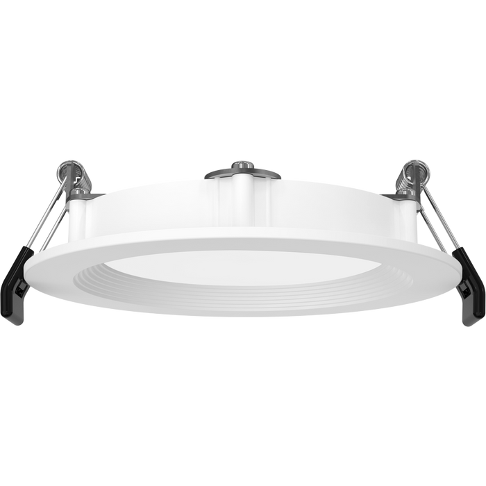 RAB Edge-Lit LED Wafer 4 Inch Wattage/CCT Selectable 12W/10W/8W 2700K/3000K/3500K/4000K/5000K 90 CRI 120-277V Baffle Round White (WFRX-4BD)