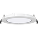 RAB 6 Inch Dim-To-Warm Edge-Lit Wafer Downlight Round Wattage/CCT Selectable 13W/11W/9W D2W/2700K/3000K/3500K/4000K/5000K 120V With Nightlight [5.5W/2000K] (WFRX-6R/NL)