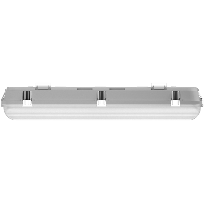 RAB Whale 2 Foot Linear Washdown Light Wattage/CCT Selectable 135W/100W/70W 3500K/4000K/5000K 120-277V 0-10V Dimming High Power Battery Backup Gray (WHALE2H/E)
