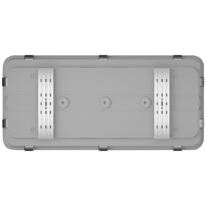RAB Whale 2 Foot Linear Washdown Light Wattage/CCT Selectable 90W/75W/60W 3500K/4000K/5000K 120-277V 0-10V Dimming 120-277V 0-10V Dimming Gray (WHALE2)