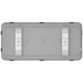RAB Whale 2 Foot Linear Washdown Light Wattage/CCT Selectable 135W/100W/70W 3500K/4000K/5000K 120-277V 0-10V Dimming High Power Battery Backup Gray (WHALE2H/E)