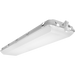 RAB Whale 4 Foot Linear Washdown Light Wattage/CCT Selectable 265W/225W/145W 3500K/4000K/5000K 120-277V 0-10V Dimming Passive Infrared Sensor Gray (WHALE4H/PIR)