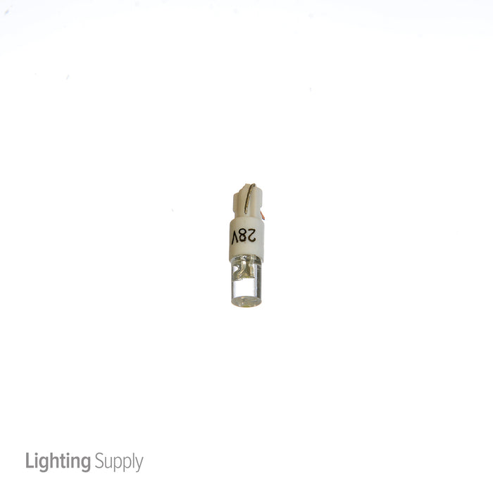 Standard White 6V-28V T1.75 Wedge Base Miniature LED Bulb (T1.75WB/WH/6V-28V)