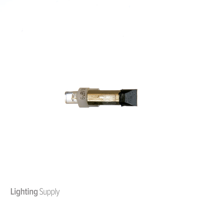 Standard White 6V-28V T2 #5 Slide Base Miniature LED Bulb (T2#5SLIDE/WH/6V-28V)