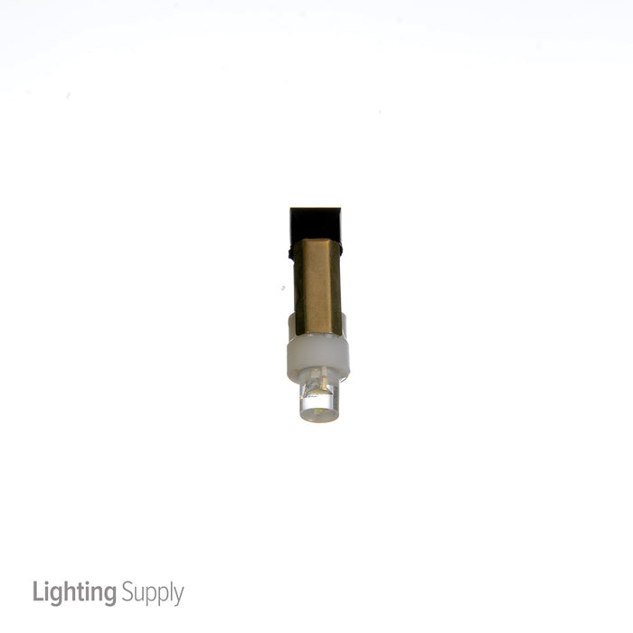 Standard White 6V-28V T2 #5 Slide Base Miniature LED Bulb (T2#5SLIDE/WH/6V-28V)