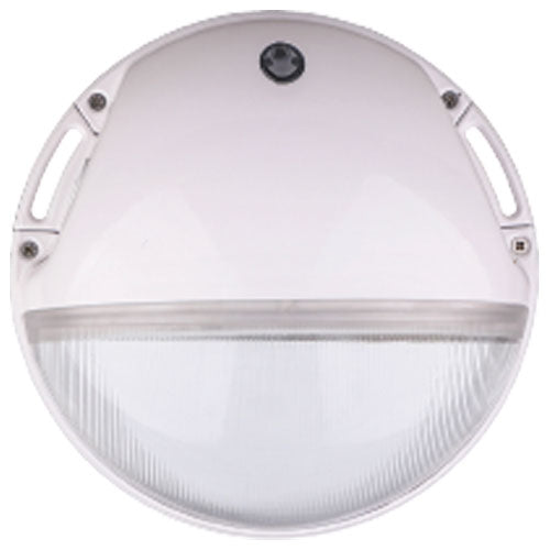 SATCO/NUVO ColorQuick LED CCT Selectable Small Round Wall Pack 20W 3000K/4000K/5000K 120-277V White (65-752)