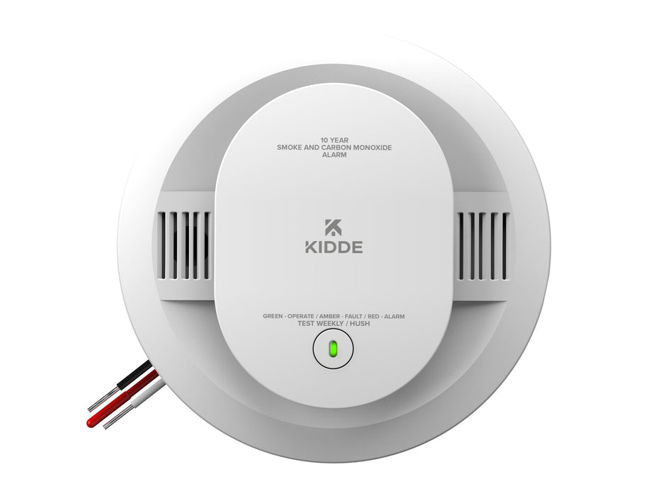Kidde 30CUA10-V Combination Smoke And Carbon Monoxide Alarm Hardwired With 10-Year Sealed Battery Backup (21032783)