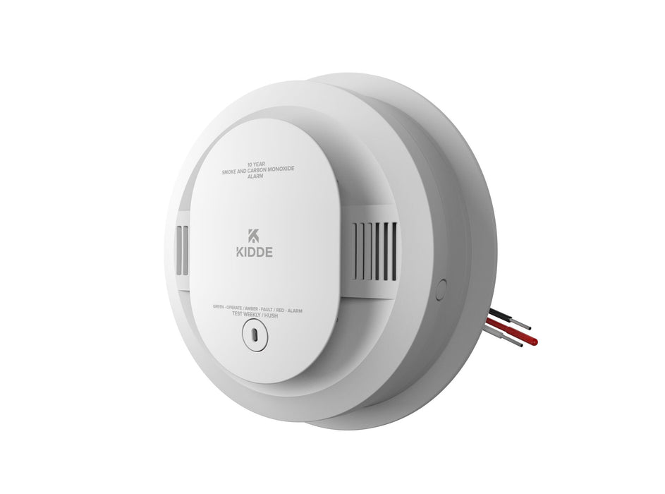 Kidde 30CUA10 Combination Smoke And Carbon Monoxide Alarm Hardwired With 10-Year Sealed Battery Backup (21031544)