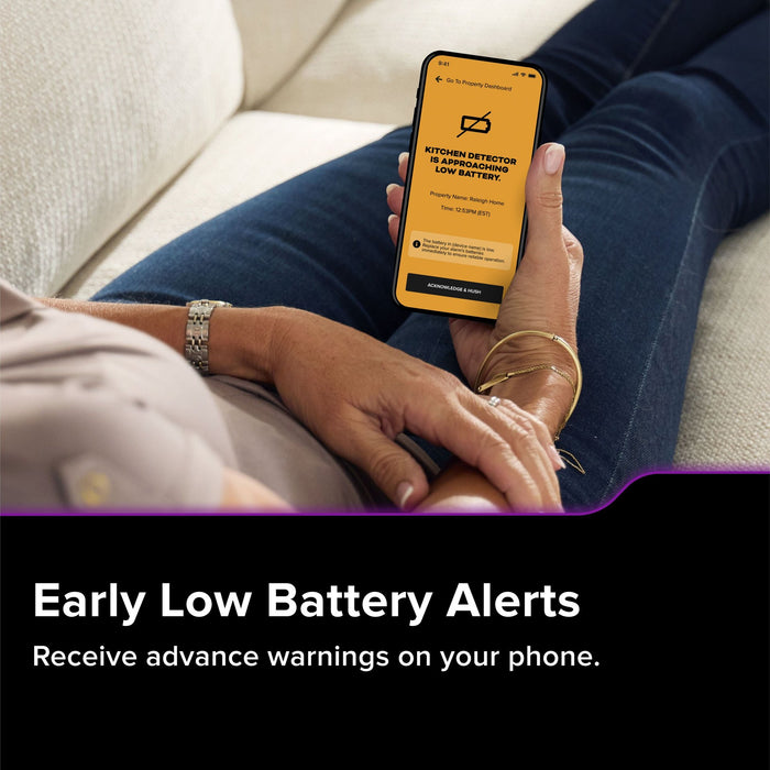 Kidde 30CUAR-W Smart Combination Smoke And Carbon Monoxide Alarm Hardwired With [2] AA Battery Backup (21033277)