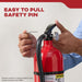 Kidde FX340GW Garage Fire Extinguisher UL Rated 3-A:40-B:C Single Use With Wall Hook (21005766P)