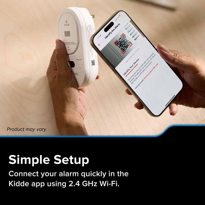 Kidde COPDW Smart Plug-In Carbon Monoxide Alarm With [2] AA Battery Backup (21033782)