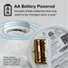 Kidde RGCUDR-RW Smart Combination Smoke And Carbon Monoxide Alarm With Ring App Alerts [2] AA Battery Backup (21033910)