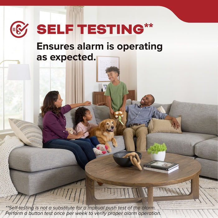 Kidde 20SA10-V Smoke Alarm Hardwired With 10-Year Sealed Battery Backup (21033154)
