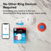 Kidde RGSDR-RW Smart Smoke Alarm With Ring App Alerts [2] AA Battery Backup (21033911)