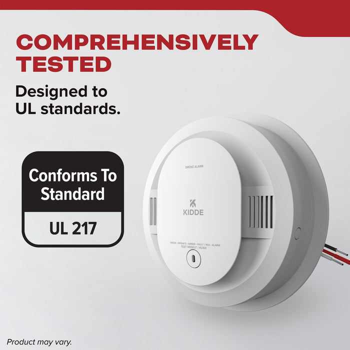 Kidde 20SAR-VRF Wire-Free Interconnect Smoke Alarm Hardwired with [2] AA Battery Backup (21033921)