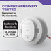 Kidde 30CUAR-VRF Wire-Free Interconnect Smoke And Carbon Monoxide Alarm Hardwired With [2] AA Battery Backup (21033919)