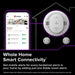 Kidde 30CUAR-W Smart Combination Smoke And Carbon Monoxide Alarm Hardwired With [2] AA Battery Backup (21033277)
