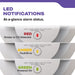 Kidde 30CUA10 Combination Smoke And Carbon Monoxide Alarm Hardwired With 10-Year Sealed Battery Backup (21031544)