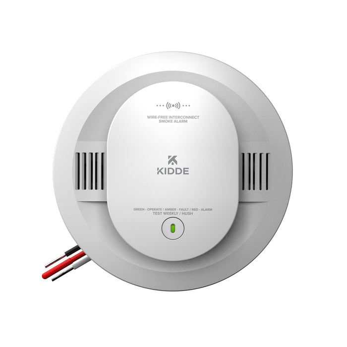 Kidde 20SAR-VRF Wire-Free Interconnect Smoke Alarm Hardwired with [2] AA Battery Backup (21033921)