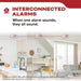 Kidde 20SA10-V Smoke Alarm Hardwired With 10-Year Sealed Battery Backup (21033154)