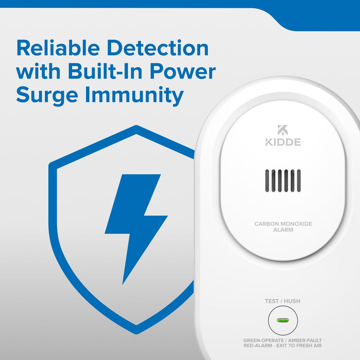 Kidde COP Plug-In Carbon Monoxide Alarm With [2] AA Battery Backup (21033777)