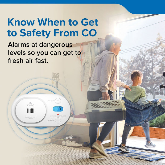 Kidde COPD Plug-In Carbon Monoxide Alarm With [2] AA Battery Backup (21033779)