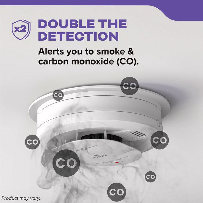 Kidde 30CUA10 Combination Smoke And Carbon Monoxide Alarm Hardwired With 10-Year Sealed Battery Backup (21031544)