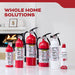 Kidde FX340GW Garage Fire Extinguisher UL Rated 3-A:40-B:C Single Use With Wall Hook (21005766P)