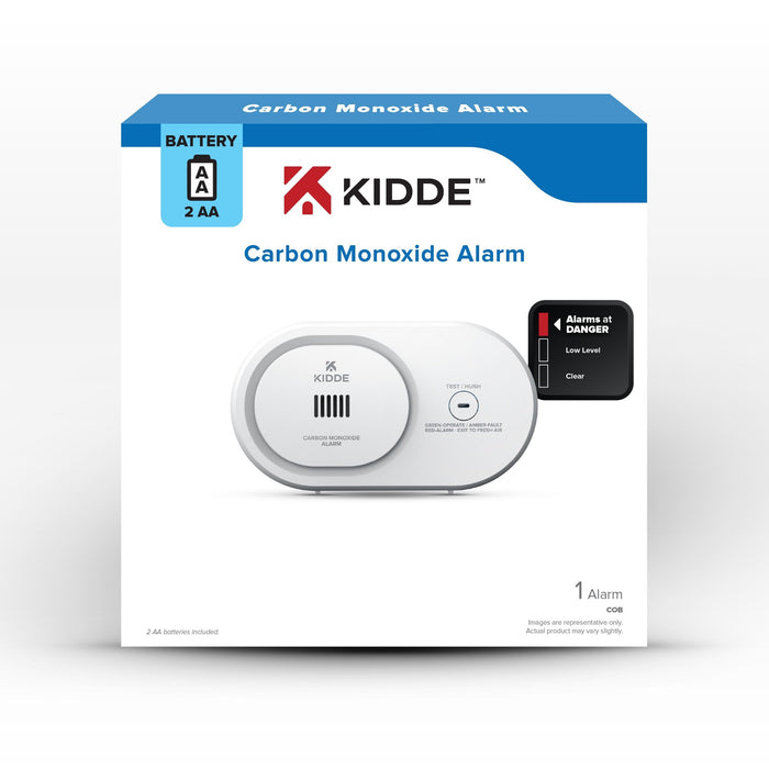 Kidde COB Carbon Monoxide Alarm With [2] AA Batteries (21033768)
