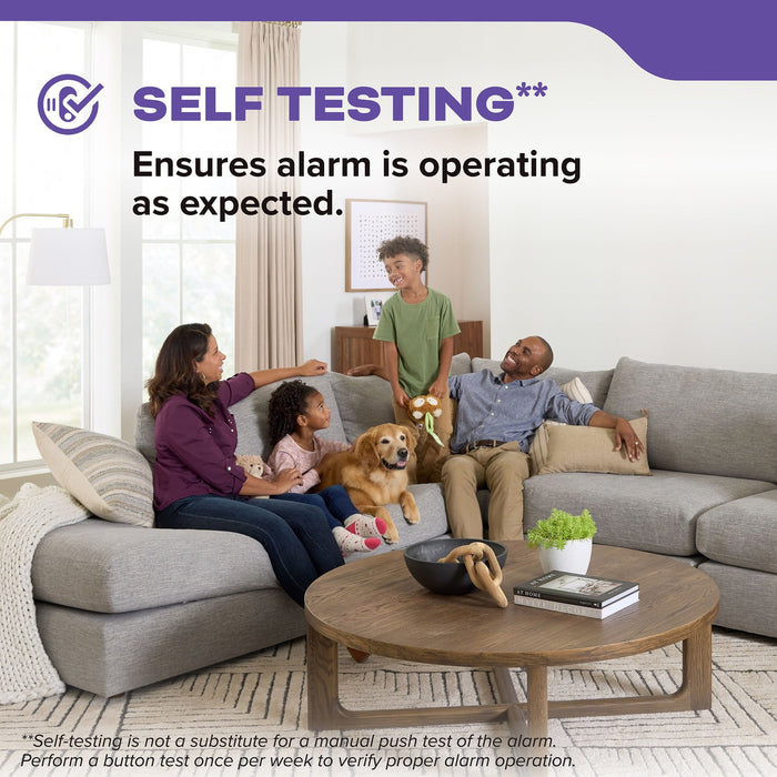 Kidde 30CUA10 Combination Smoke And Carbon Monoxide Alarm Hardwired With 10-Year Sealed Battery Backup (21031544)