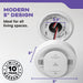 Kidde 30CUAR-VRF Wire-Free Interconnect Smoke And Carbon Monoxide Alarm Hardwired With [2] AA Battery Backup (21033919)